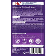 Lade das Bild in den Galerie-Viewer, Schaebens Limited Edition Night Repair Maske Inhalt 2x5ml Gesundheit & Schönheit schaebens-shop