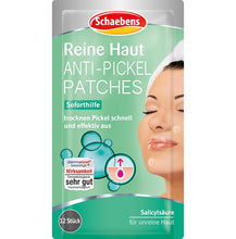 Lade das Bild in den Galerie-Viewer, Schaebens Sonderedition Reine Haut Anti Pickel Patches 12 Stk. Gesundheit & Schönheit schaebens-shop