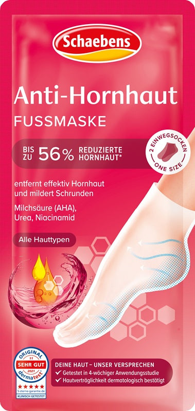 Schaebens Anti-Hornhaut Fußmaske (2 Socken für 1 Anwendung)