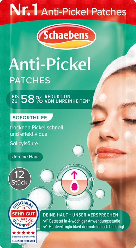 Schaebens Sonderedition Reine Haut Anti Pickel Patches 12 Stk.