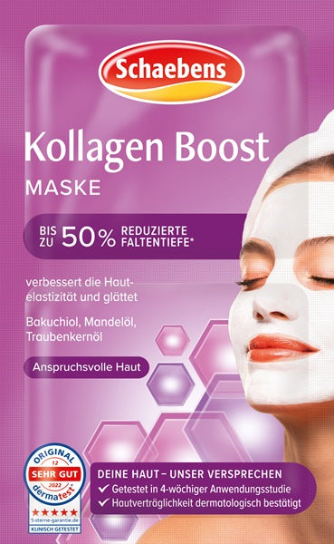 Schaebens Kollagen Boost Maske Inhalt 2 x 5 ml