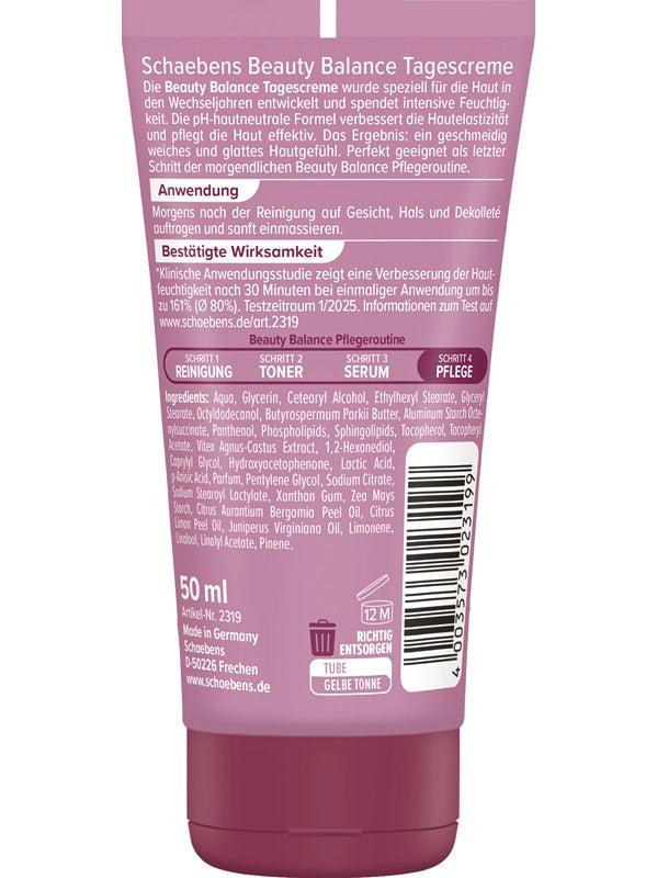 Schaebens Beauty Balance Tagescreme, für mehr Feuchtigkeit, 50ml Gesundheit & Schönheit schaebens-shop