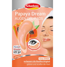 Lade das Bild in den Galerie-Viewer, Schaebens Sonderedition Papaya Dream Augen Gel-Pads
