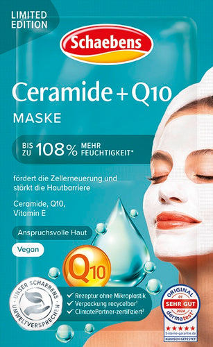 Schaebens Ceramide+Q10 Maske Inhalt 2 x 5 ml Gesundheit & Schönheit schaebens-shop