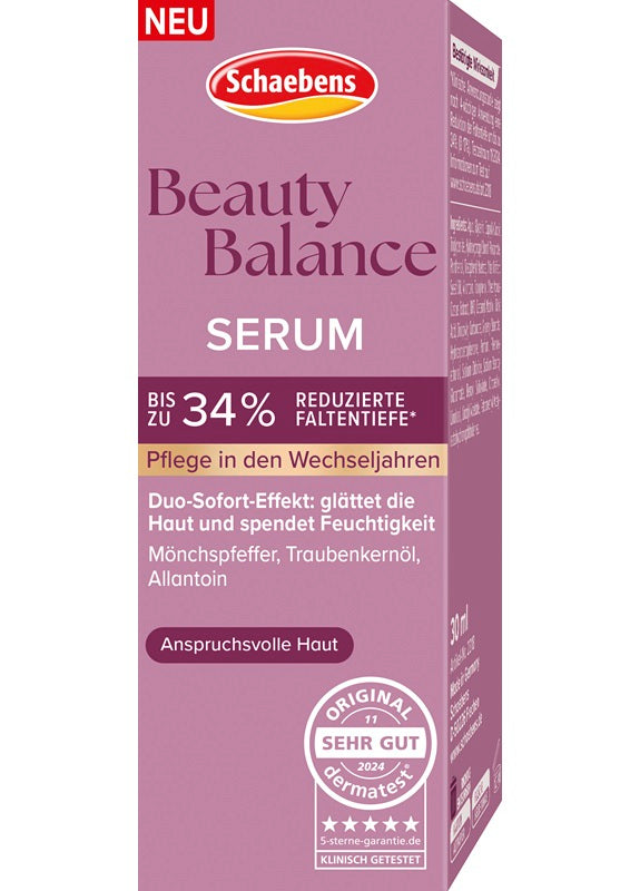 Schaebens Beauty Balance Serum, glättet die Haut und spendet Feuchtigkeit Gesundheit & Schönheit schaebens-shop