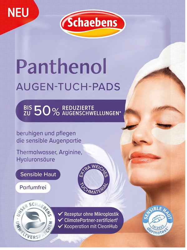 Schaebens Panthenol AUGEN-TUCH-PADS, beruhigend und pflegend