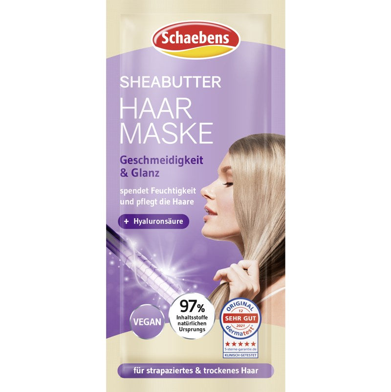 Schaebens Sonderedition Shea Butter Haarmaske, 20ml