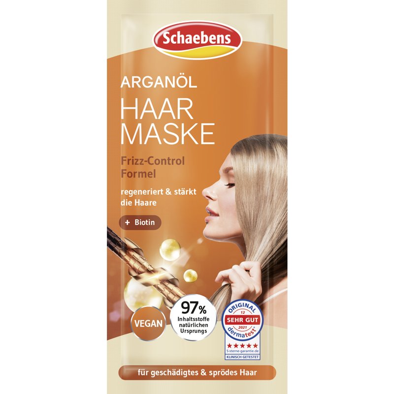 Schaebens Sonderedition Arganöl Haarmaske, 20ml Gesundheit & Schönheit schaebens-shop