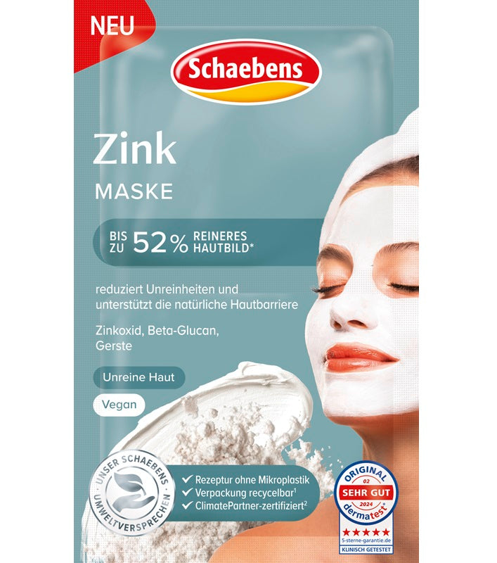 Schaebens Zink Maske 2x5 ml Gesundheit & Schönheit schaebens-shop