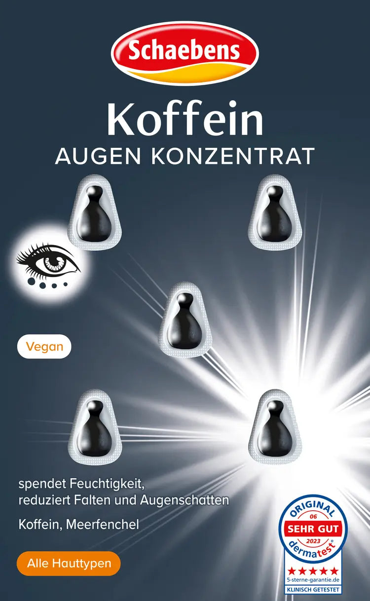Schaebens Koffein Augen Konzentrat 5 Kapseln Gesundheit & Schönheit schaebens-shop