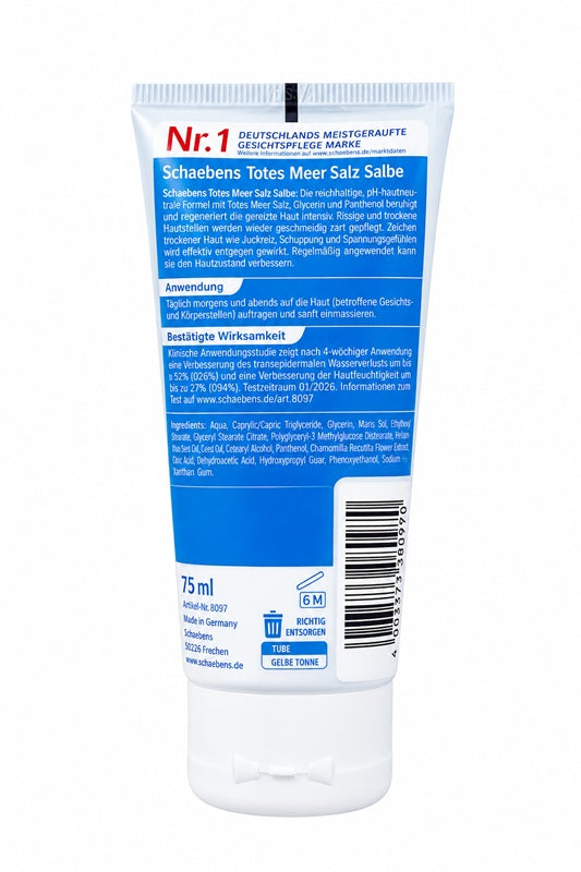 Schaebens Totes Meer Salz MED+ Salbe 75 ml