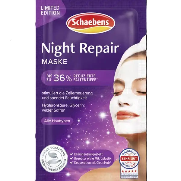 Schaebens Limited Edition Night Repair Maske Inhalt 2x5ml Gesundheit & Schönheit schaebens-shop