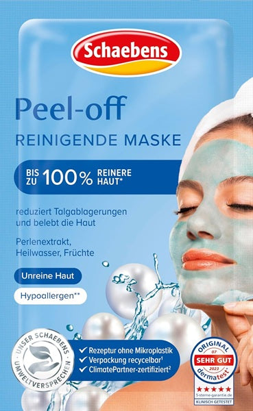 Schaebens Peel-Off Maske Inhalt 15 ml, tiefenwirksame Hautreinigung