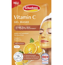 Lade das Bild in den Galerie-Viewer, Schaebens Vitamin C Gel Maske Inhalt 2 x 5 ml
