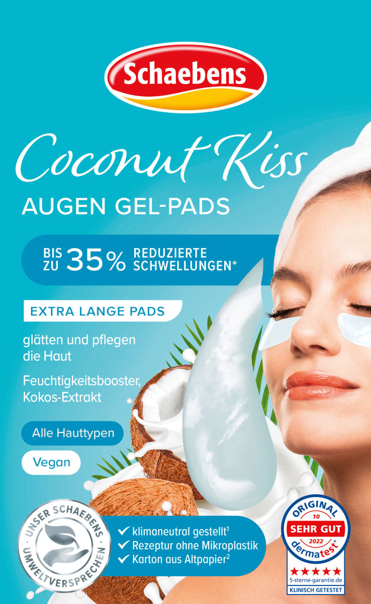 Schaebens Sonderedition Coconut Kiss Augen Gel-Pads Gesundheit & Schönheit schaebens-shop