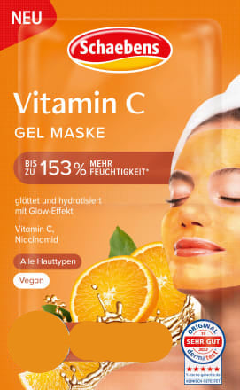 Schaebens Vitamin C Gel Maske Inhalt 2 x 5 ml