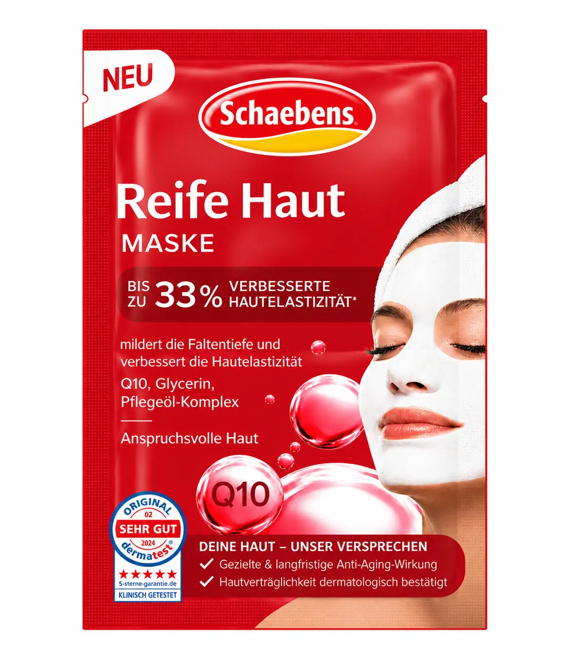 Schaebens Reife Haut Maske, 2x5ml