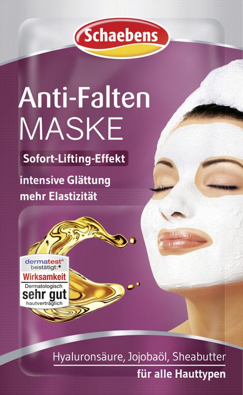 Schaebens Anti-Falten Maske Inhalt 2 x 5 ml