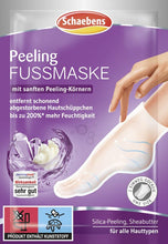 Lade das Bild in den Galerie-Viewer, Schaebens Peeling Fußmaske (2 Socken für 1 Anwendung)
