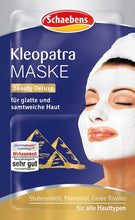 Lade das Bild in den Galerie-Viewer, Schaebens Sonderedition Kleopatra Verwöhn-Maske Inhalt 2 x 5 ml
