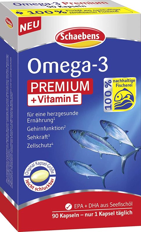 Schaebens Omega-3 Premium Inhalt 90 Stk. (79g)