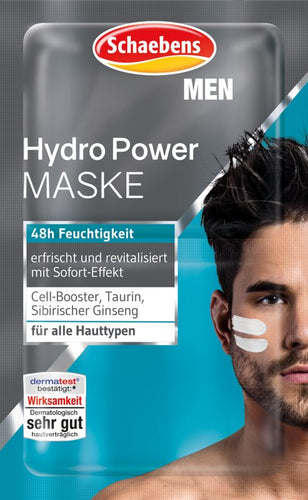 Schaebens Hydro Power Maske for MEN