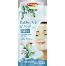 Lade das Bild in den Galerie-Viewer, Schaebens Sonderedition Kaktus Gel Maske Inhalt 3 x 5 ml
