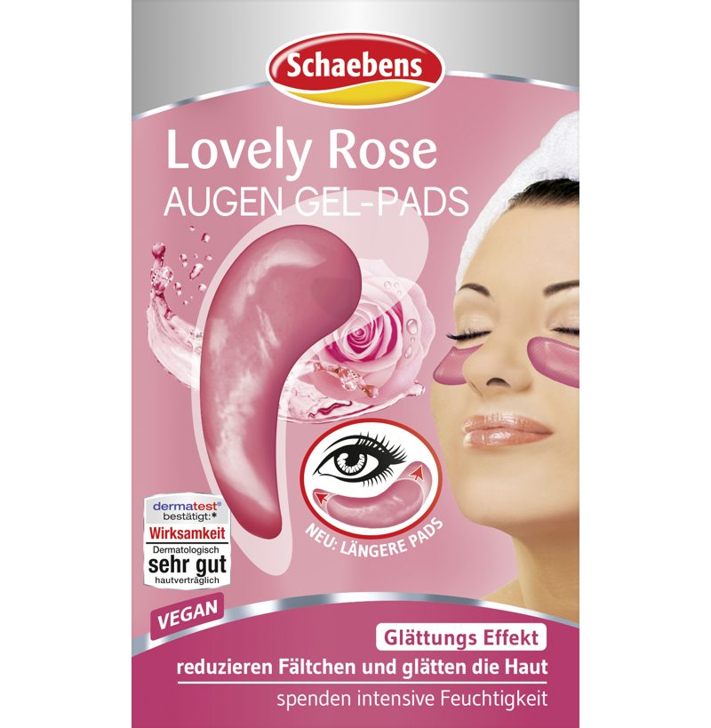 Schaebens Lovely Rose Augen Gel-Pads
