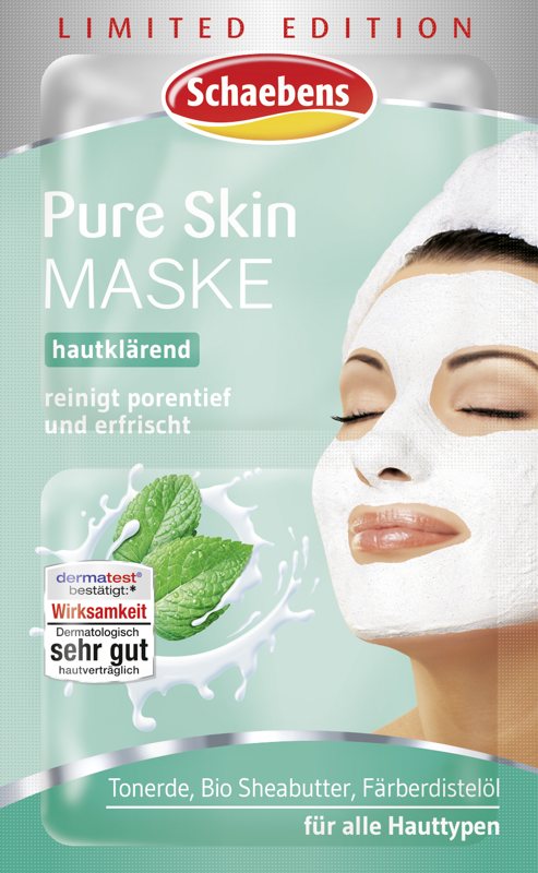 Schaebens Sonderedition Pure Skin Maske Inhalt 2 x 5 ml