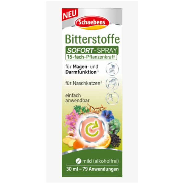 Schaebens Bitterstoffe Sofort-Spray Inhalt 30ml Gesundheit & Schönheit schaebens-shop