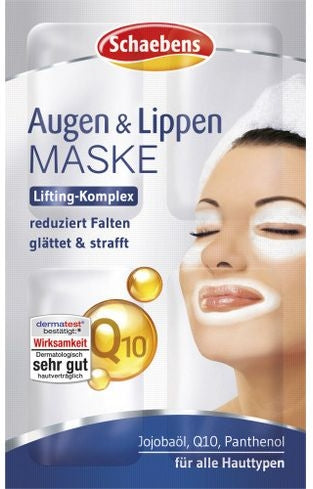 Schaebens Augen & Lippen Maske Inhalt 4 x 1,5 ml Gesundheit & Schönheit schaebens-shop